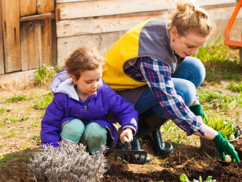 BH tragen bei der Gartenarbeit: ein Muss?