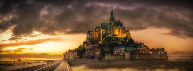 Mont Saint Michel pano