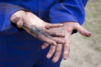 Dirty hands