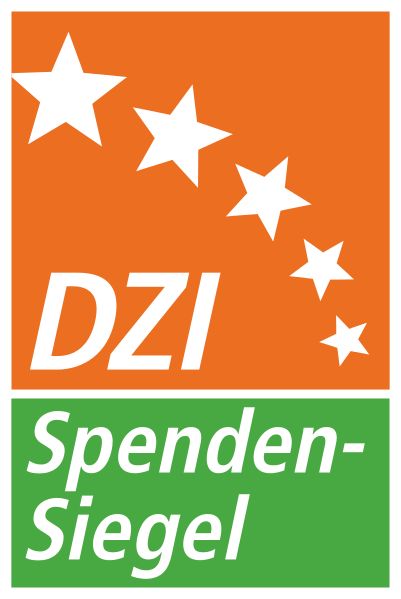 Das Logo eines Spendensiegels