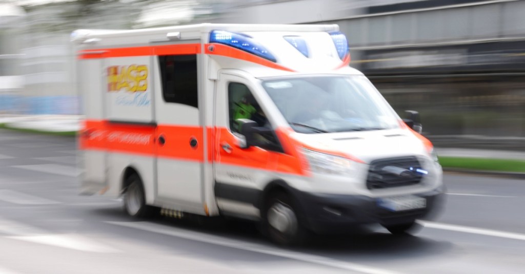 Krankenwagen im Einsatz