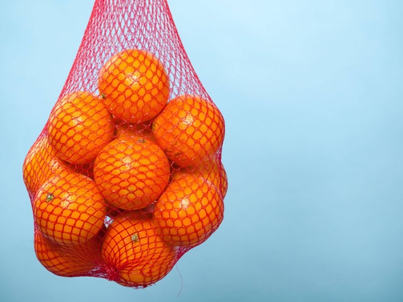 Supermarkt: Darum sind Orangennetze immer rot