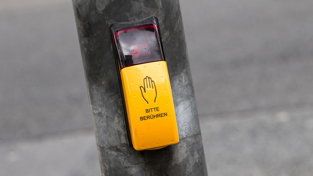 Taste fÃ¼r eine rote Ampel.