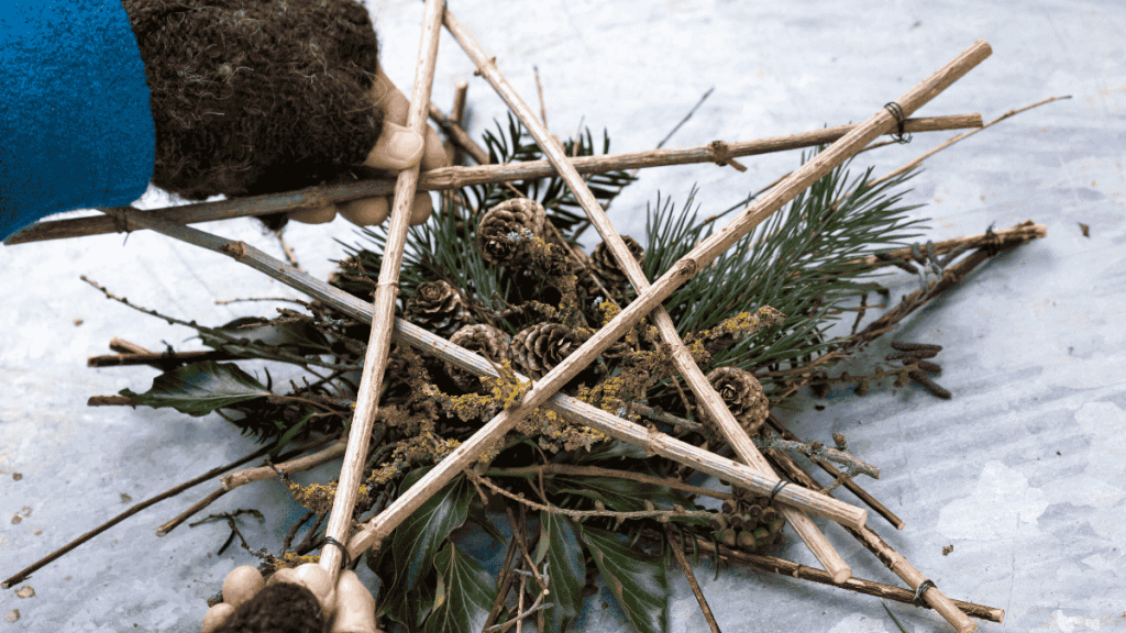 Weihnachtsgesteck selber machen